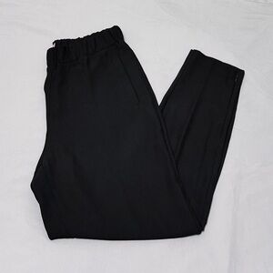 Black Slacks w/ Zippered Pant Leg
